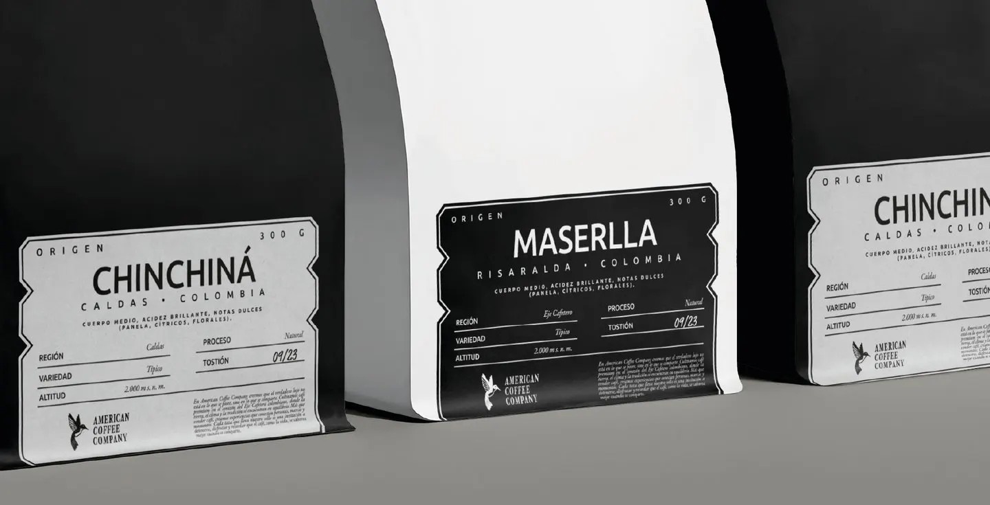 Presentación de marca American Coffee — portada