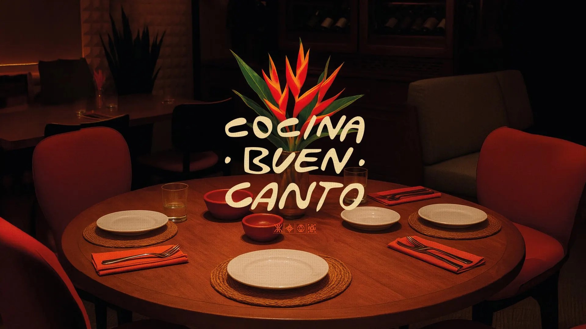 Cocina Buen Canto — aplicación de marca