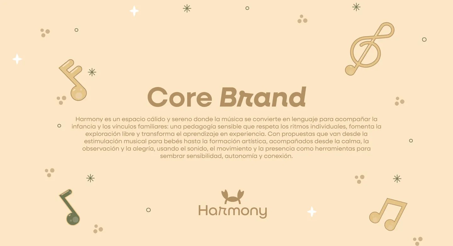 Harmony — territorio de marca