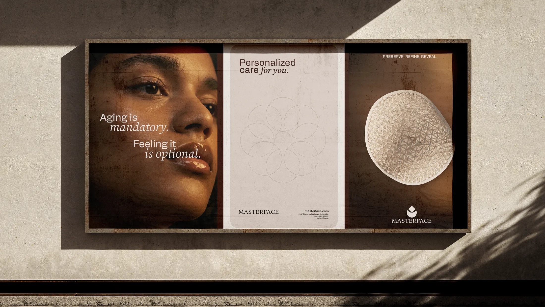 MasterFace — visual identity system
