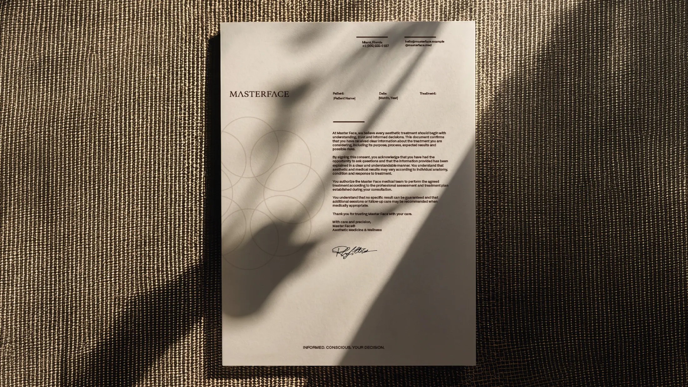 MasterFace — piezas de campaña