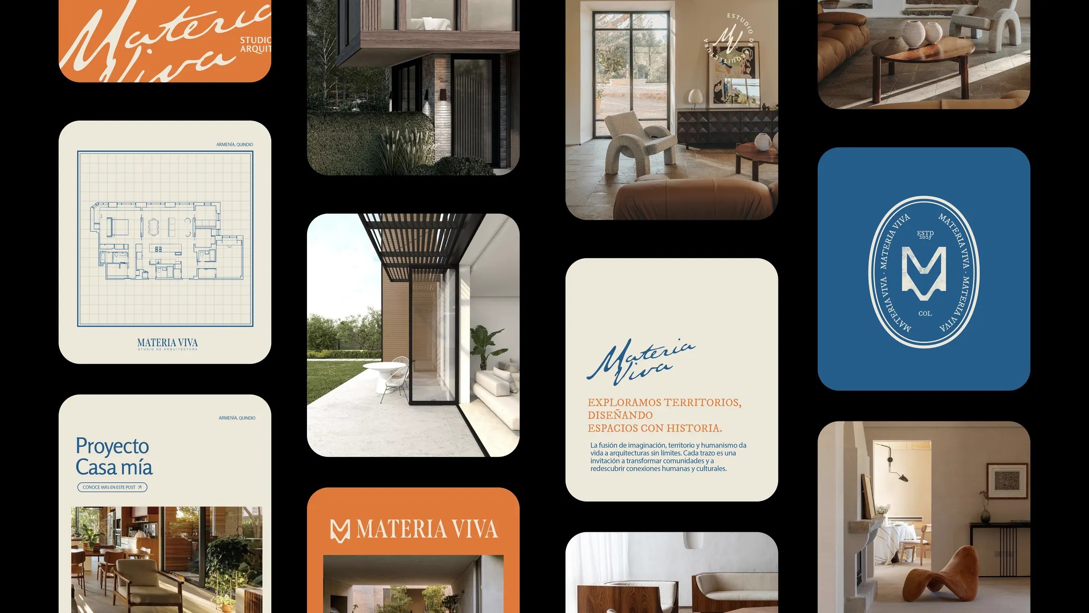 Materia Viva — visual identity system