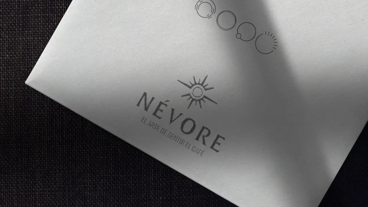 Névore — escena de papelería