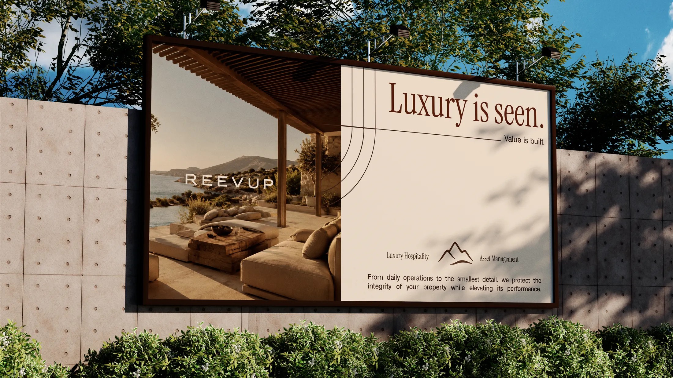 REEVUP — sistema visual aplicado