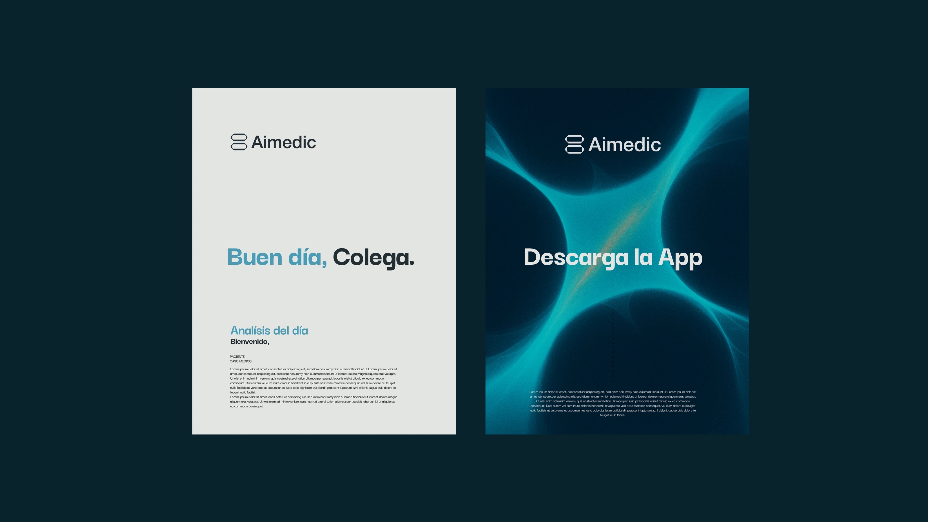 Presentación de marca Aimedic — portada