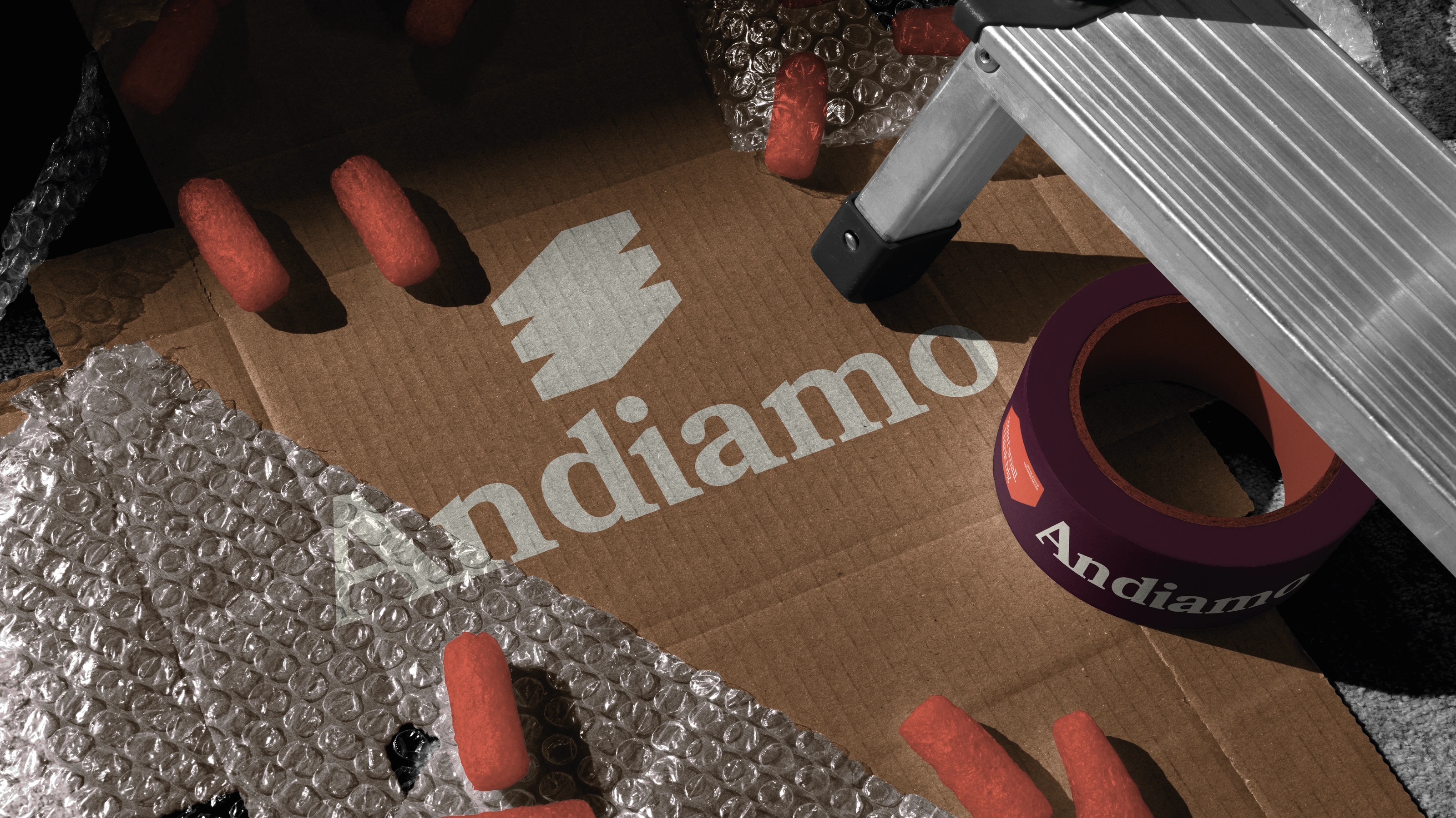 Presentación de marca ANDIAMO — portada