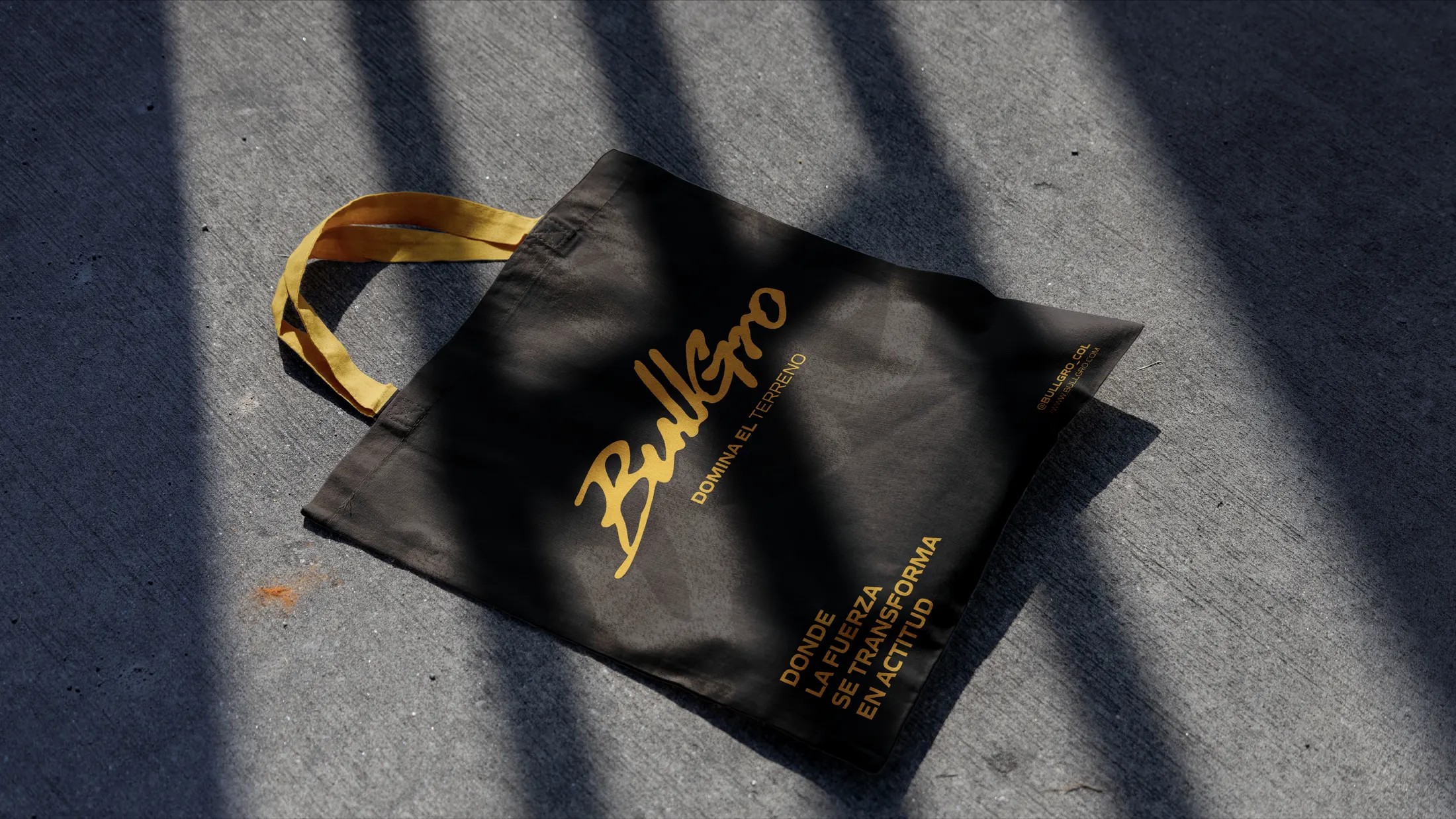 BULLGRO — paleta de color y texturas