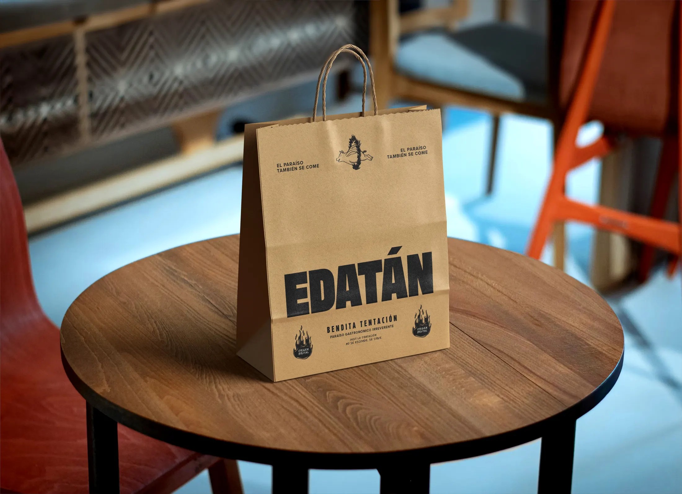 EDATÁN — empaque tipo bolsa de papel